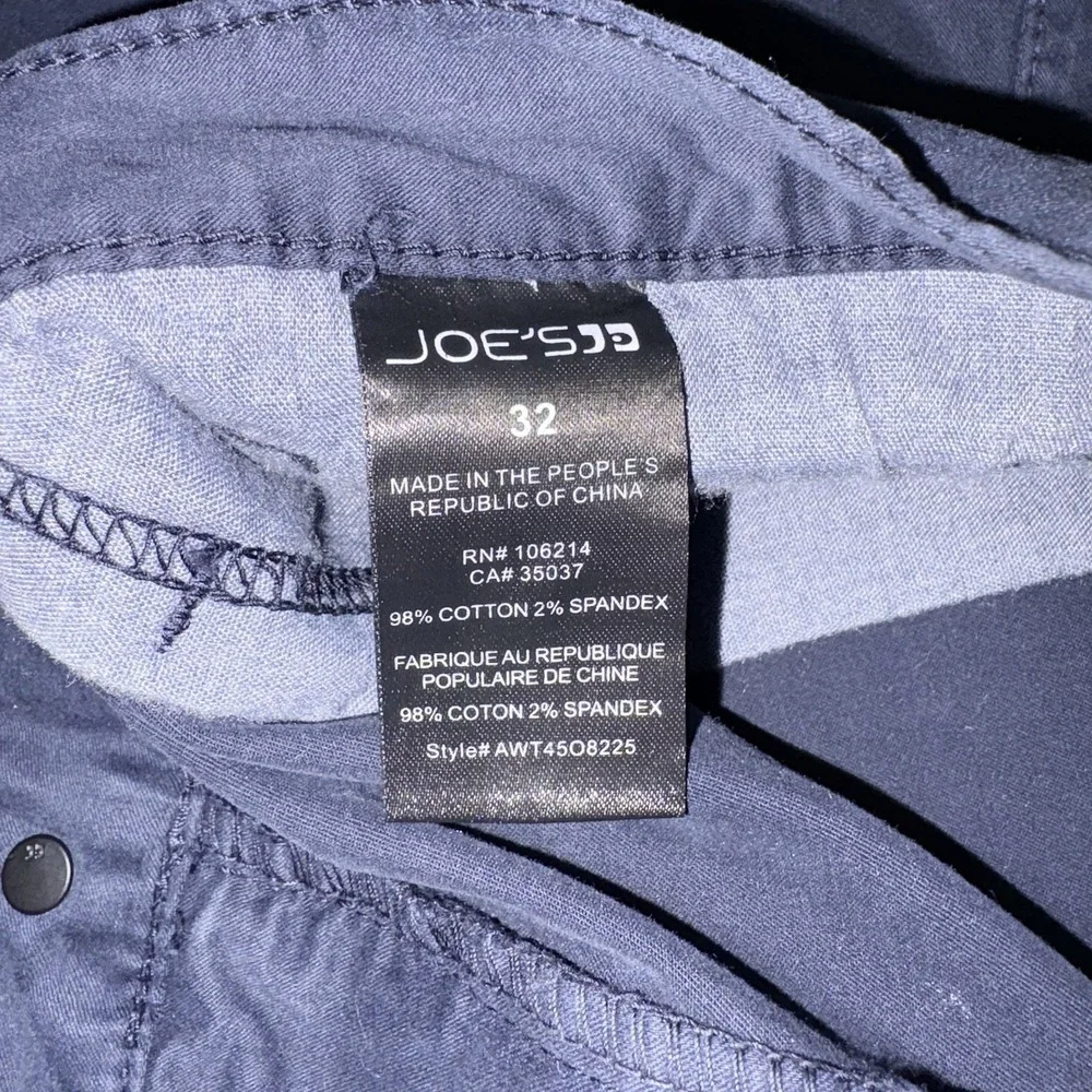 Joes The Brixton Straight + Narrow Pants Twill Jeans Midnight Navy 32 X 33